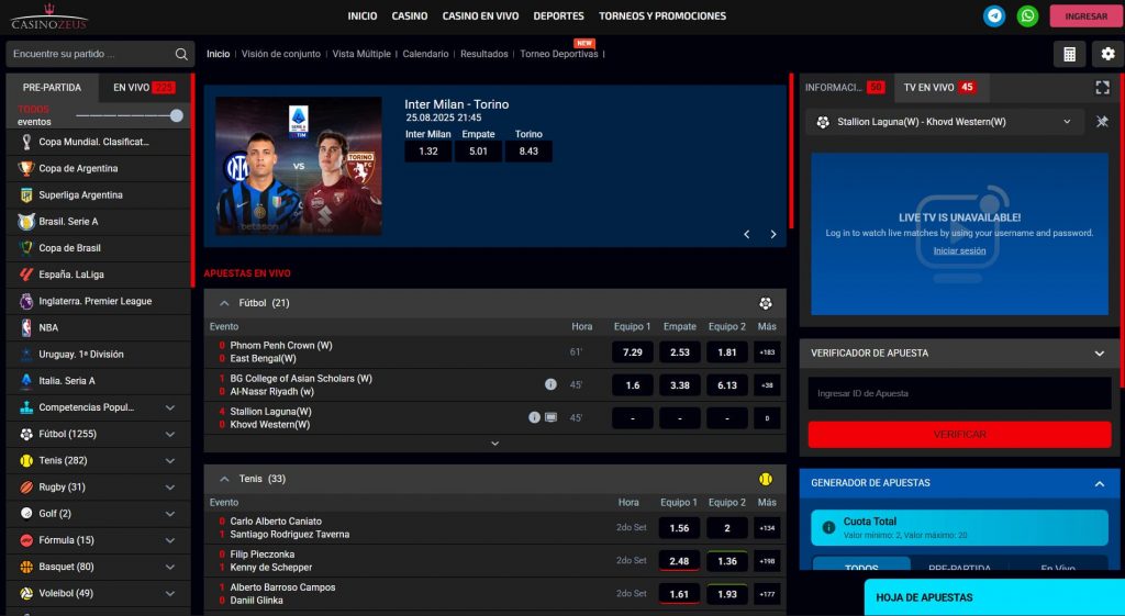 Métodos de pago Casino Zeus Argentina